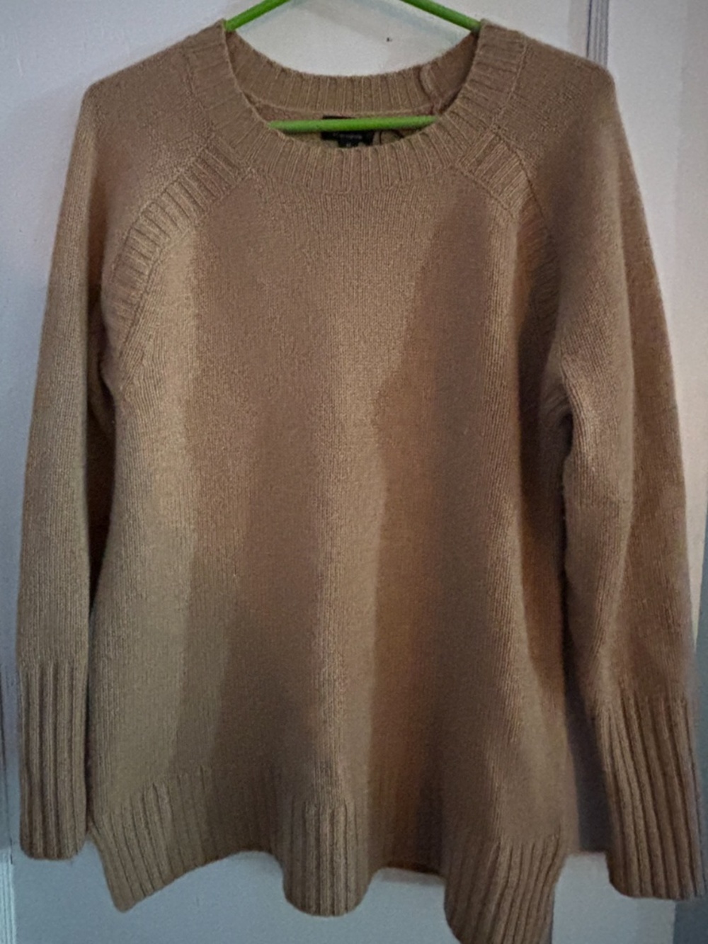 Cashmere camel J Crew Sweater medium